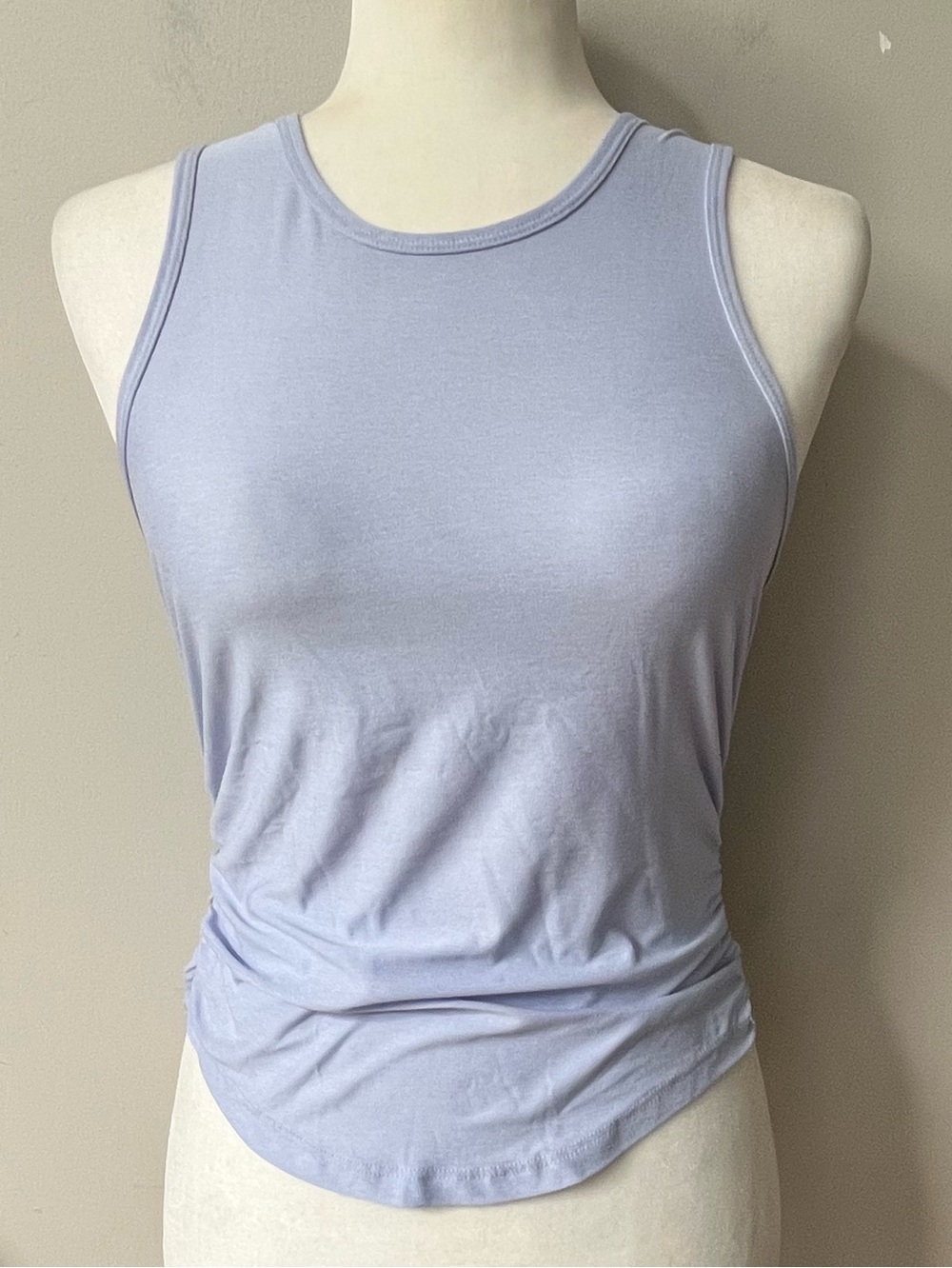 Old Navy Active Cloudmotion Ruched Side Tank Top Womens Small Orchid Tint
